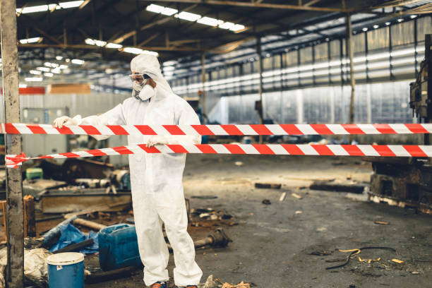 Professional Drug Lab Cleanup technician working in Williamsport, OH